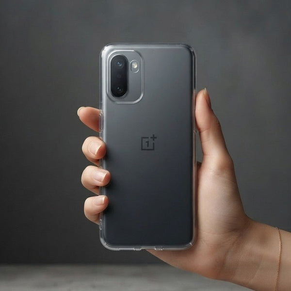 SilicaClear Transparent Silicone Case for Oneplus 15r - The Hatke