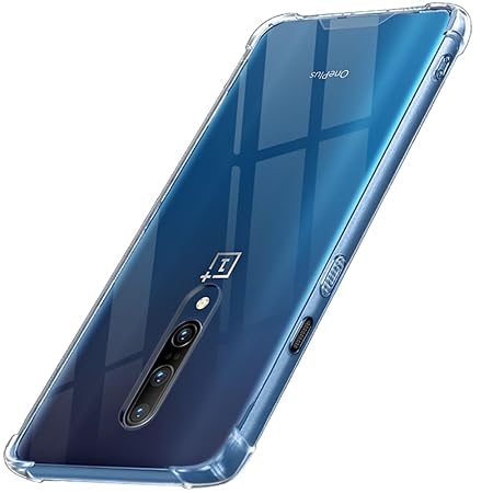 SilicaClear Transparent Silicone Case for Oneplus 7 Pro - The Hatke