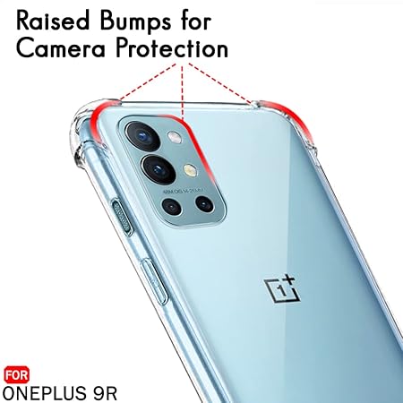 SilicaClear Transparent Silicone Case for Oneplus 8t - The Hatke