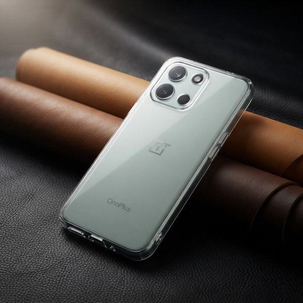 SilicaClear Transparent Silicone Case for Oneplus Nord 6 - The Hatke