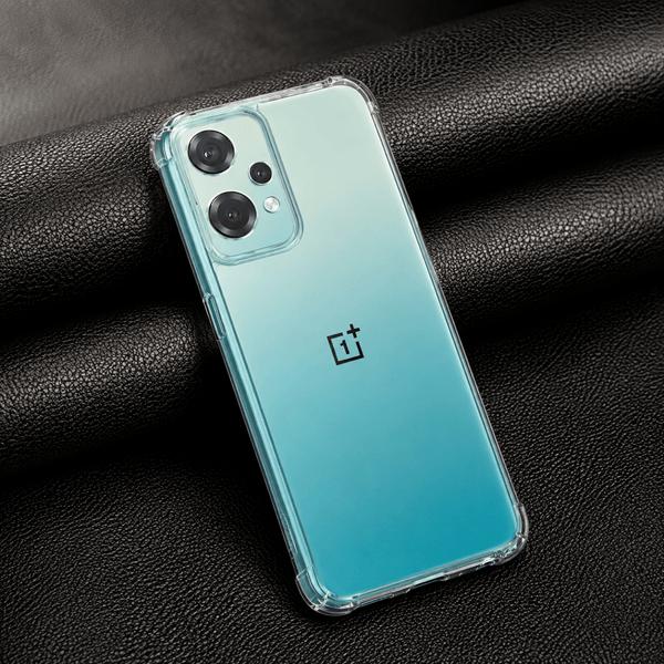 SilicaClear Transparent Silicone Case for Oneplus Nord Ce 2 Lite - The Hatke