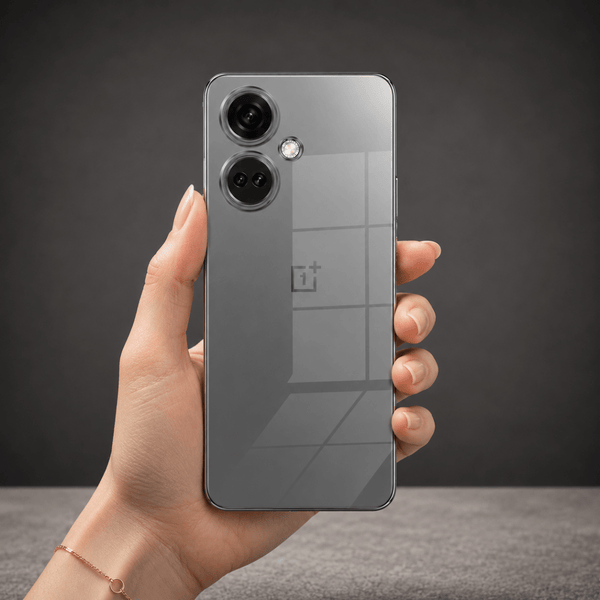 SilicaClear Transparent Silicone Case for Oneplus Nord Ce 3 - The Hatke
