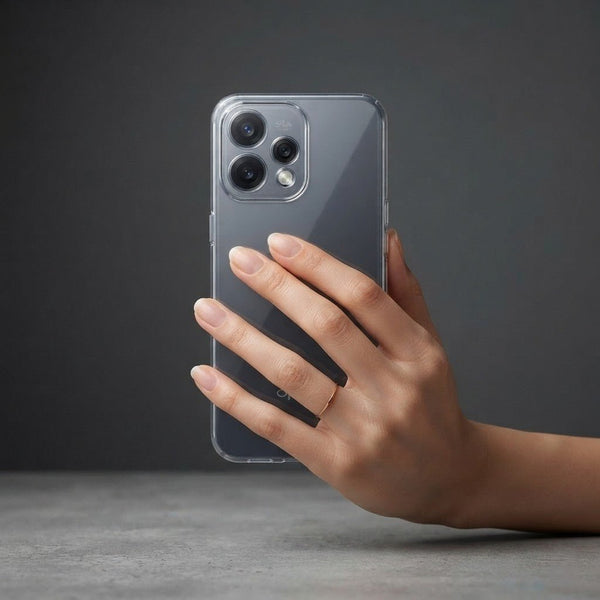 SilicaClear Transparent Silicone Case for Oppo Reno 15 - The Hatke