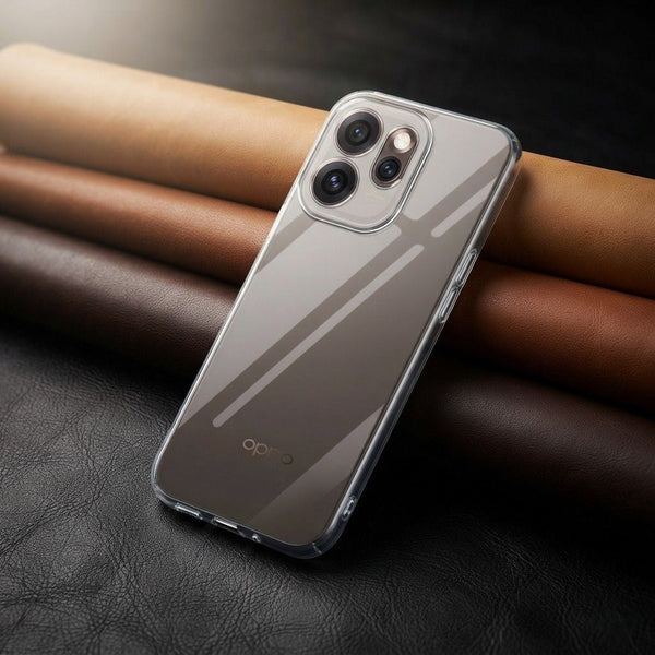 SilicaClear Transparent Silicone Case for Oppo Reno 15 Pro - The Hatke