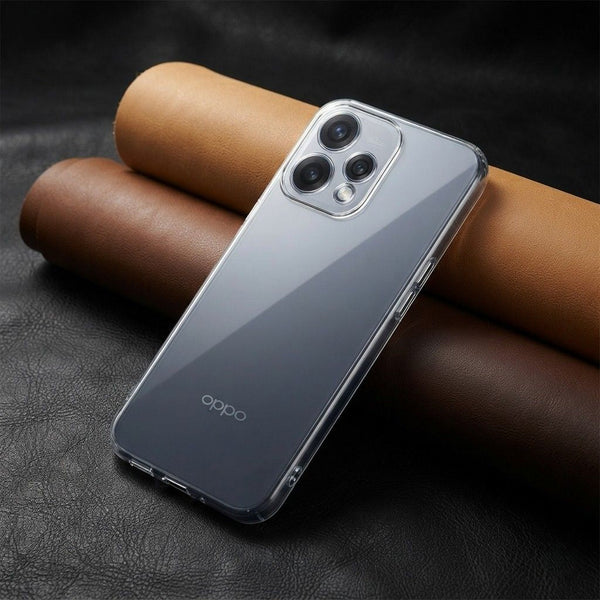 SilicaClear Transparent Silicone Case for Oppo Reno 15c - The Hatke