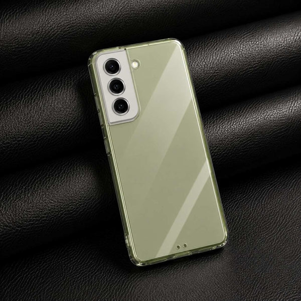 SilicaClear Transparent Silicone Case for Samsung S21 fe - The Hatke