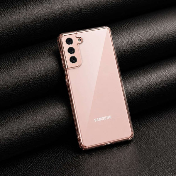 SilicaClear Transparent Silicone Case for Samsung S21 Plus - The Hatke