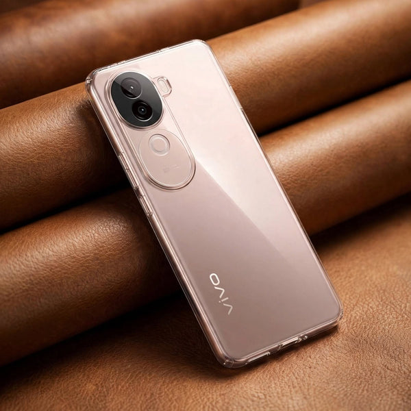 SilicaClear Transparent Silicone Case for IQOO Z9S