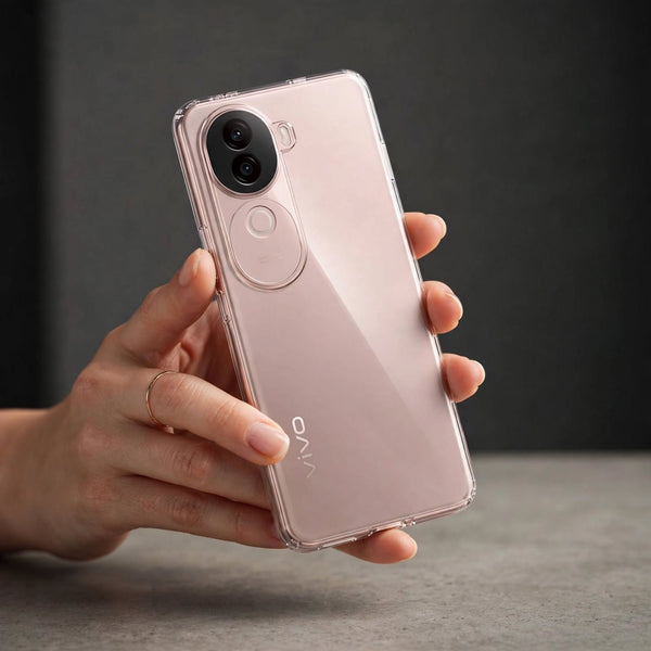 SilicaClear Transparent Silicone Case for IQOO Z9S