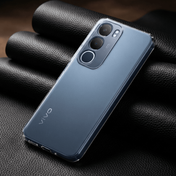 SilicaClear Transparent Silicone Case for Vivo Y29 - The Hatke