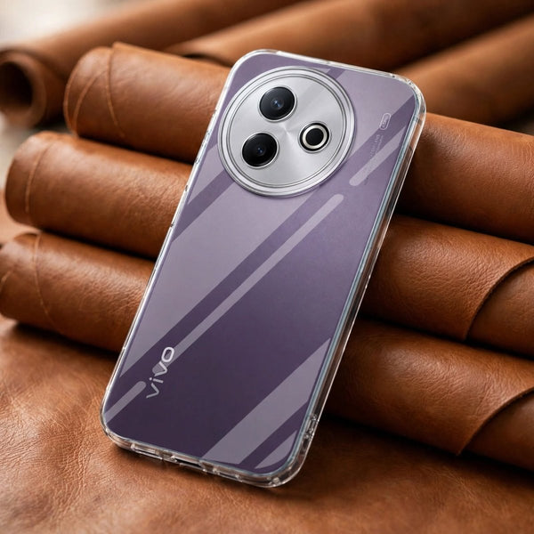 SilicaClear Transparent Silicone Case for Vivo Y39 5G - The Hatke