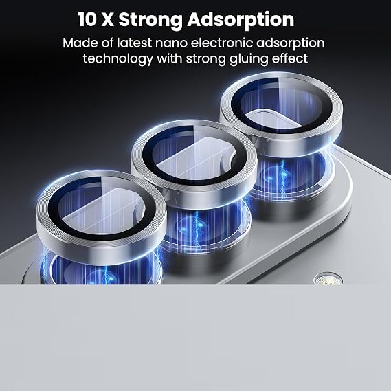 Silver camera ring lens guard for Samsung Galaxy Z Fold 7 - The Hatke