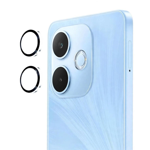 Silver Metallic camera ring lens guard for Oppo A5 Pro - The Hatke