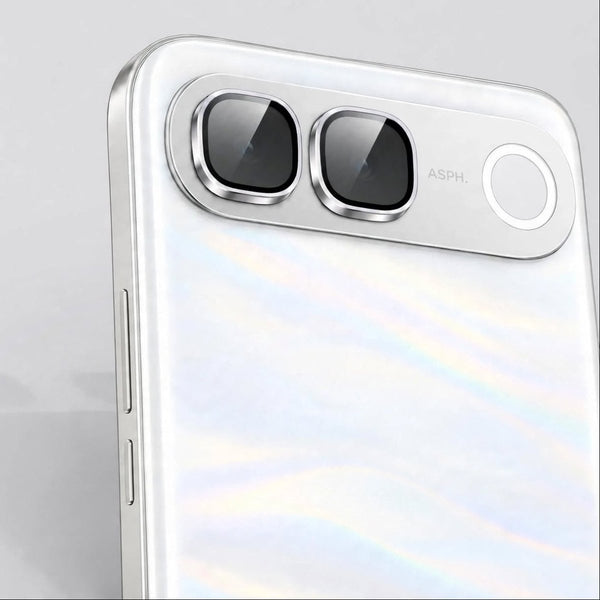 Silver Metallic camera ring lens guard for Vivo S2 - The Hatke