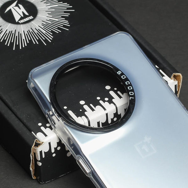 Silver Rgiem Slim Slicone Non-Yellowing Protective Case for Oneplus 11R - The Hatke