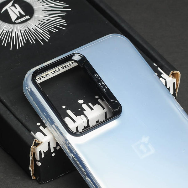 Silver Rgiem Slim Slicone Non-Yellowing Protective Case for Oneplus Nord CE 3 5G - The Hatke