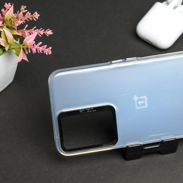 Silver Rgiem Slim Slicone Non-Yellowing Protective Case for Oneplus Nord CE 3 5G - The Hatke