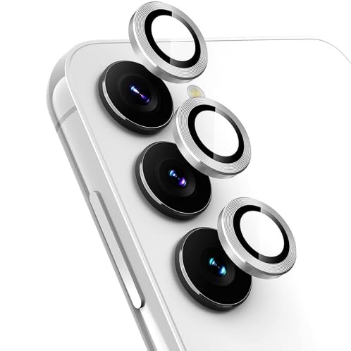 Silver Metallic camera ring lens guard for Samsung A26 5G