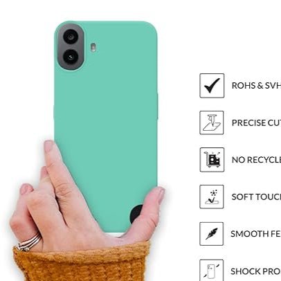 Sky Blue Camera Original Case for CMF PHONE 1 - The Hatke