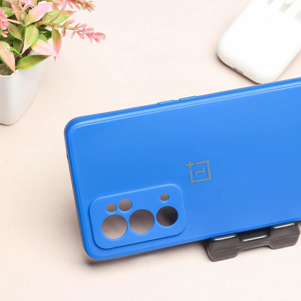 Sky Blue Camera Original Silicone Case for Oneplus 9RT - The Hatke