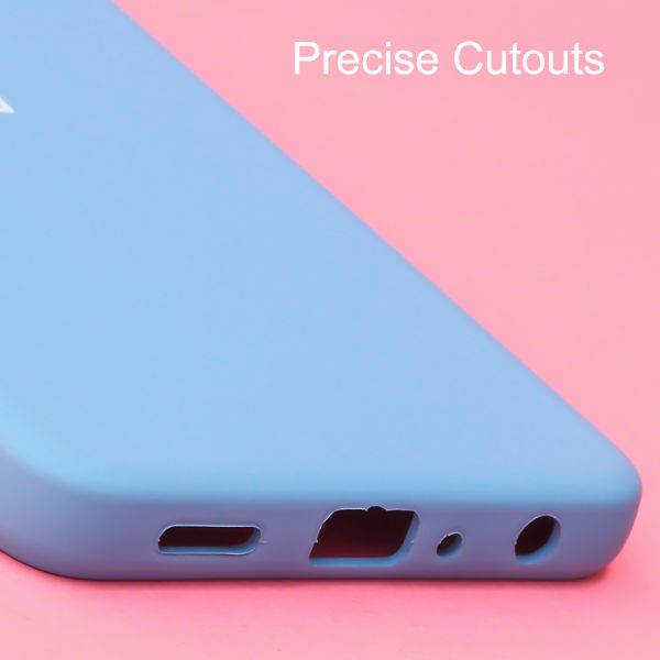 Sky Blue Camera Original Silicone case for Oneplus Nord CE 3 Lite - The Hatke