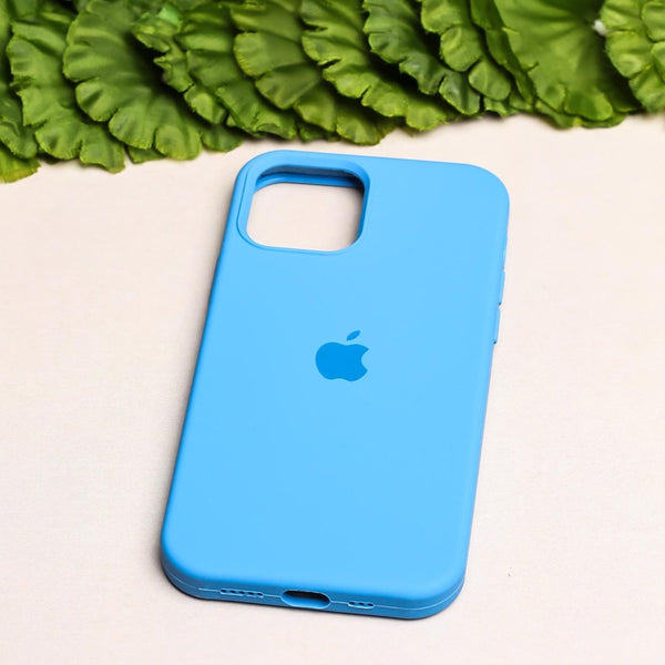 Sky blue Original Silicone case for Apple iPhone 11 - The Hatke