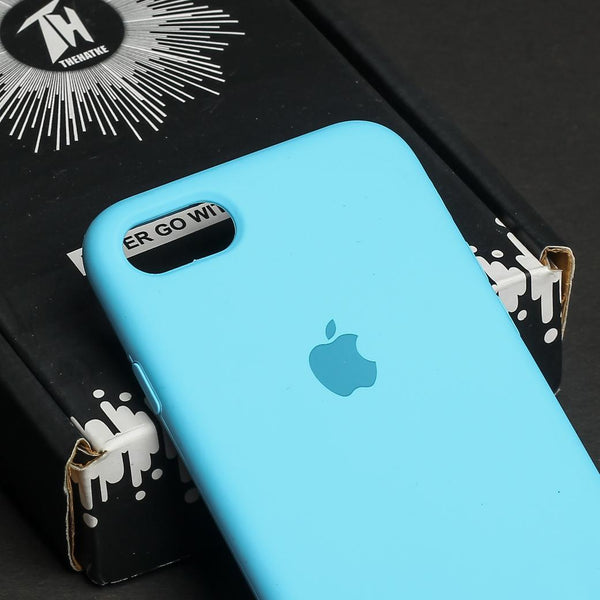 Sky Blue Original Silicone case for Apple iphone 7 - The Hatke
