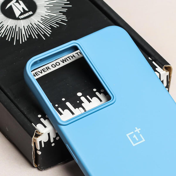 Sky Blue Original Silicone case for Oneplus 10R - The Hatke