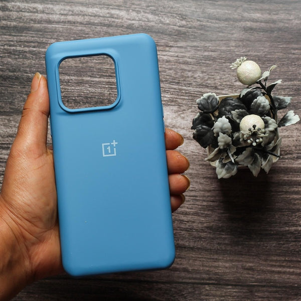 Sky Blue Original Silicone case for Oneplus 10T - The Hatke