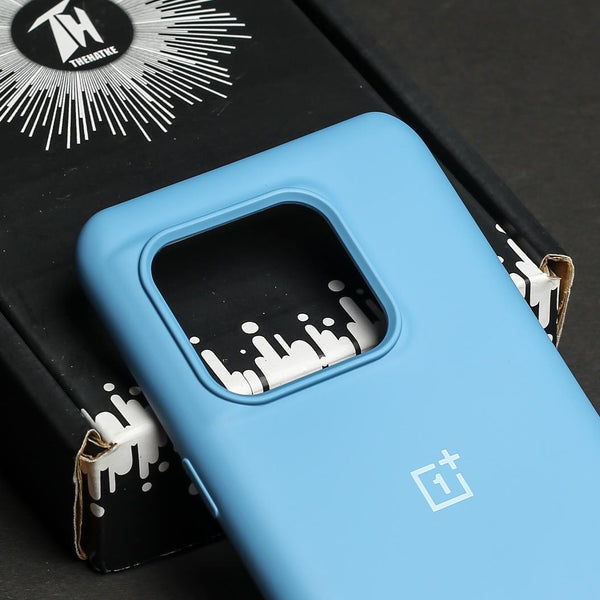 Sky Blue Original Silicone case for Oneplus 10T - The Hatke
