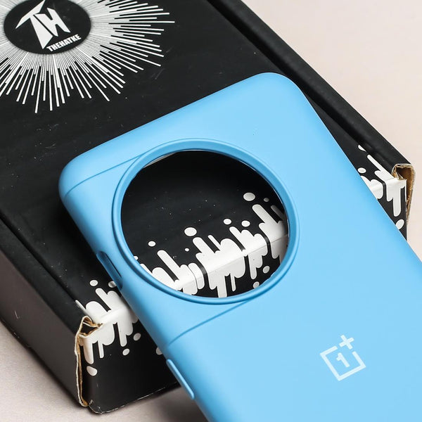 Sky Blue Original Silicone case for Oneplus 11R - The Hatke