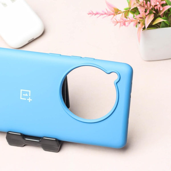 Sky Blue Original Silicone case for Oneplus 12 - The Hatke