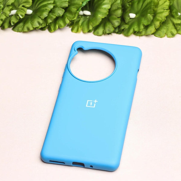 Sky Blue Original Silicone case for Oneplus 12 - The Hatke