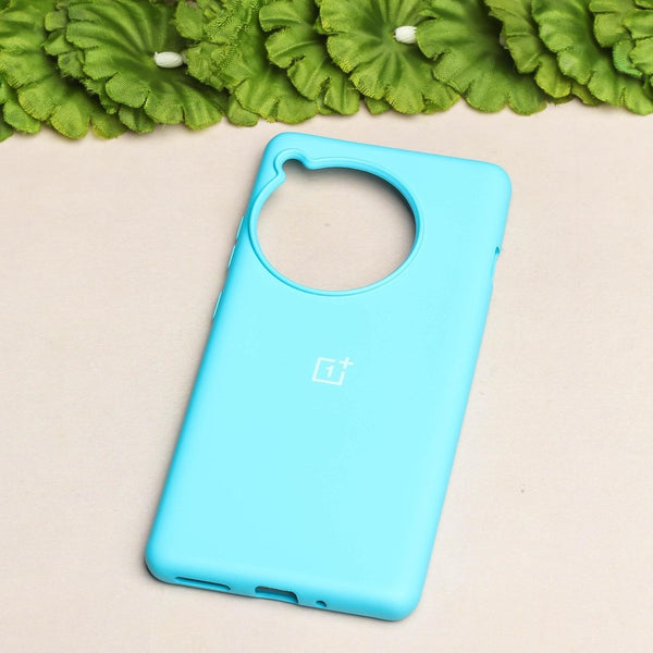 Sky Blue Original Silicone case for Oneplus 12R - The Hatke