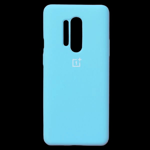 Sky Blue Original Silicone case for Oneplus 8 Pro - The Hatke
