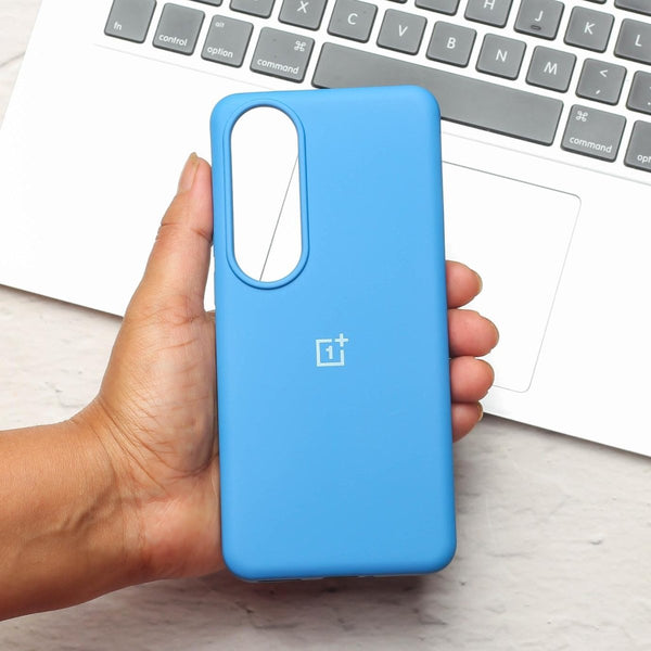 Sky Blue Original Silicone case for Oneplus Nord CE 4 - The Hatke