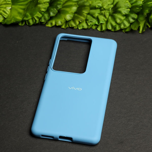 Sky Blue Original Silicone case for Vivo V29 5G - The Hatke