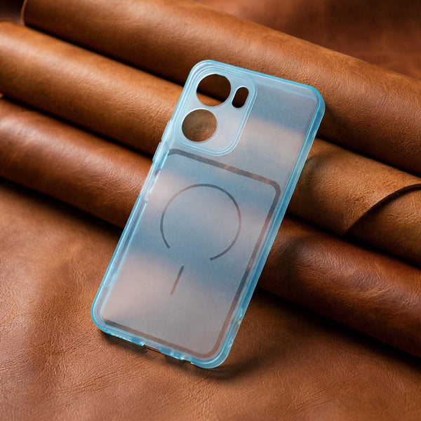 Light Blue Amber Silicone Case for Vivo T2X