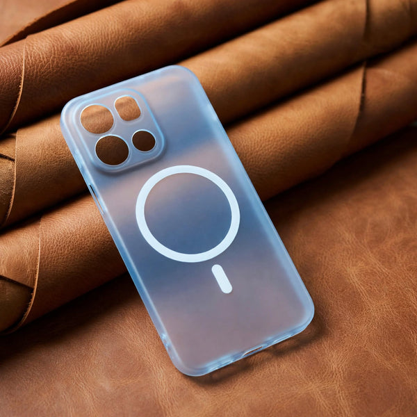Blue Paper Matte Magsafe Case for Oneplus Nord 6