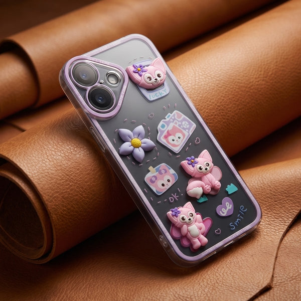 Smile Cute Time Silicone Case for Apple Iphone 16 - The Hatke