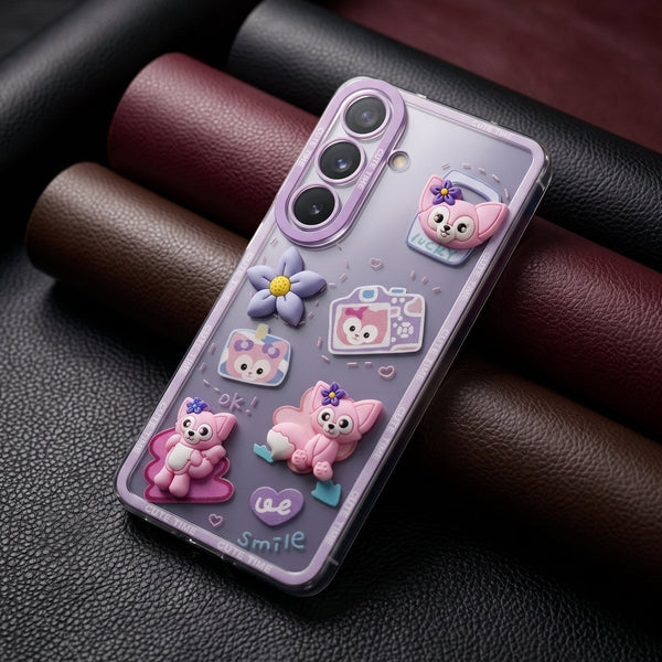 Smile Cute Time Silicone Case for Samsung A36 - The Hatke