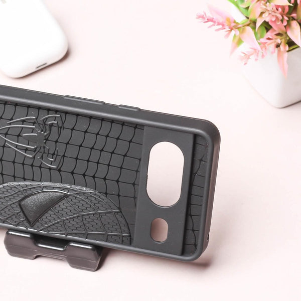 SP-Superhero Engraved logo silicon Case for Google Pixel 8 - The Hatke