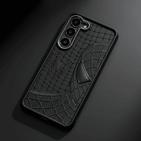 SP-Superhero Engraved logo silicon Case for Samsung S23 - The Hatke