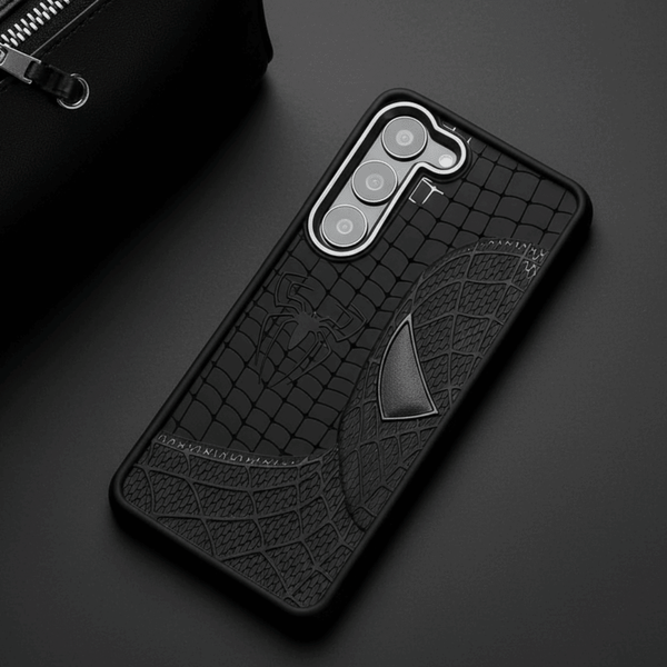 SP-Superhero Engraved logo silicon Case for Samsung S23 - The Hatke
