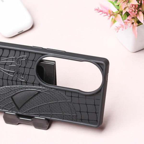SP-Superhero Engraved logo silicon Case for Vivo V40 - The Hatke