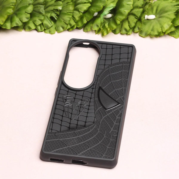 SP-Superhero Engraved logo silicon Case for Vivo V40 - The Hatke