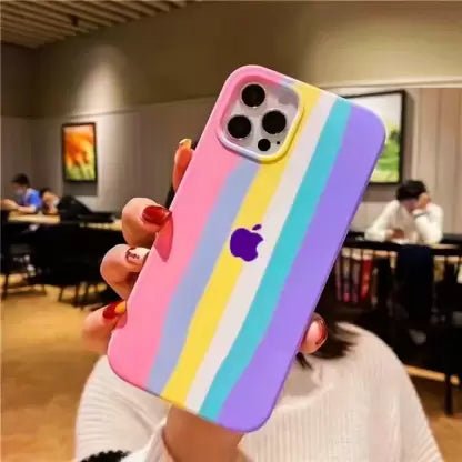 Spectrum Silicone Case for Apple Iphone 11 Pro - The Hatke