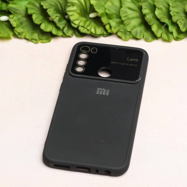 Spoov Luxury Black Silicone Case for Redmi Note 8 - The Hatke
