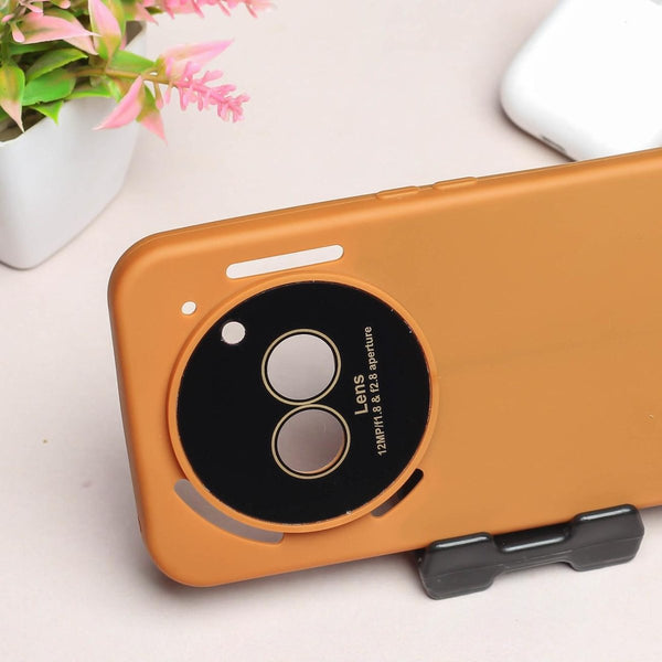 Spoov Luxury Brown Silicone Case for Nothing 2A - The Hatke