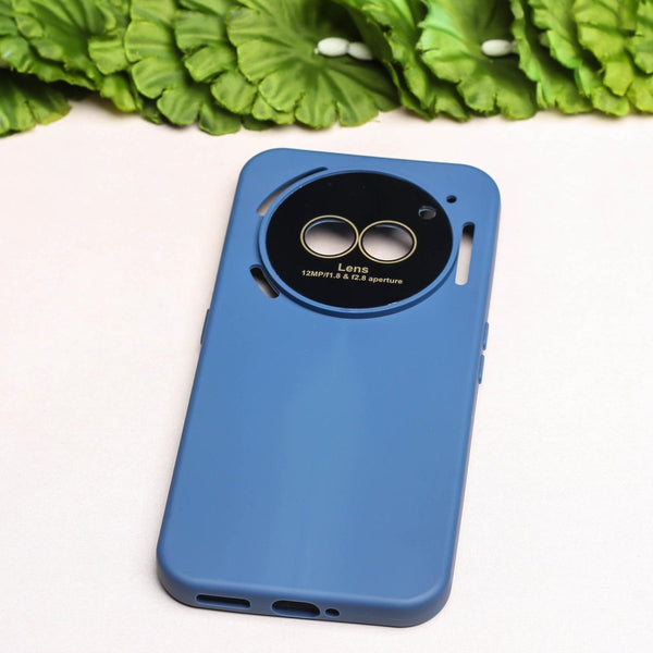 Spoov Luxury Dark Blue Silicone Case for Nothing 2A - The Hatke
